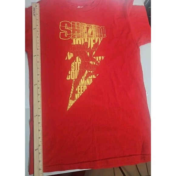 DC Comics Shazam! T-Shirt Red Size Small - Picture 6 of 6